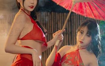 Tina很妖孽呀的连体衣展示——来看看她为啥总是免费出片，可能是被连体衣迷住了！