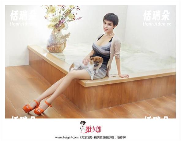 TuiGirl推女郎-胡允儿 TuiGirl推女郎 - 装扮升级!胡允儿原图来了,快来共享制服美丽大赏!