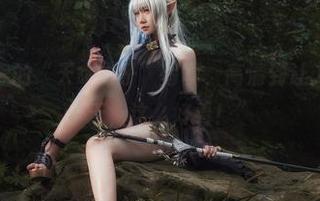 麻花麻花酱的“天命之子”写真，高清到让人想大喊：“天，这么好看！”